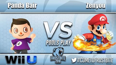 Panda Bair (Villager) vs. eM | Zenyou (Mario) - Wii U Pools Play - Frostbite 2018