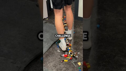 Stepping on LEGOS!