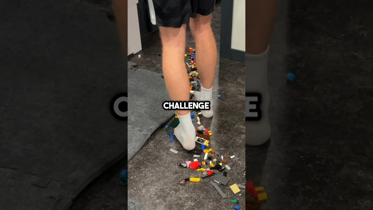 Stepping on LEGOS!