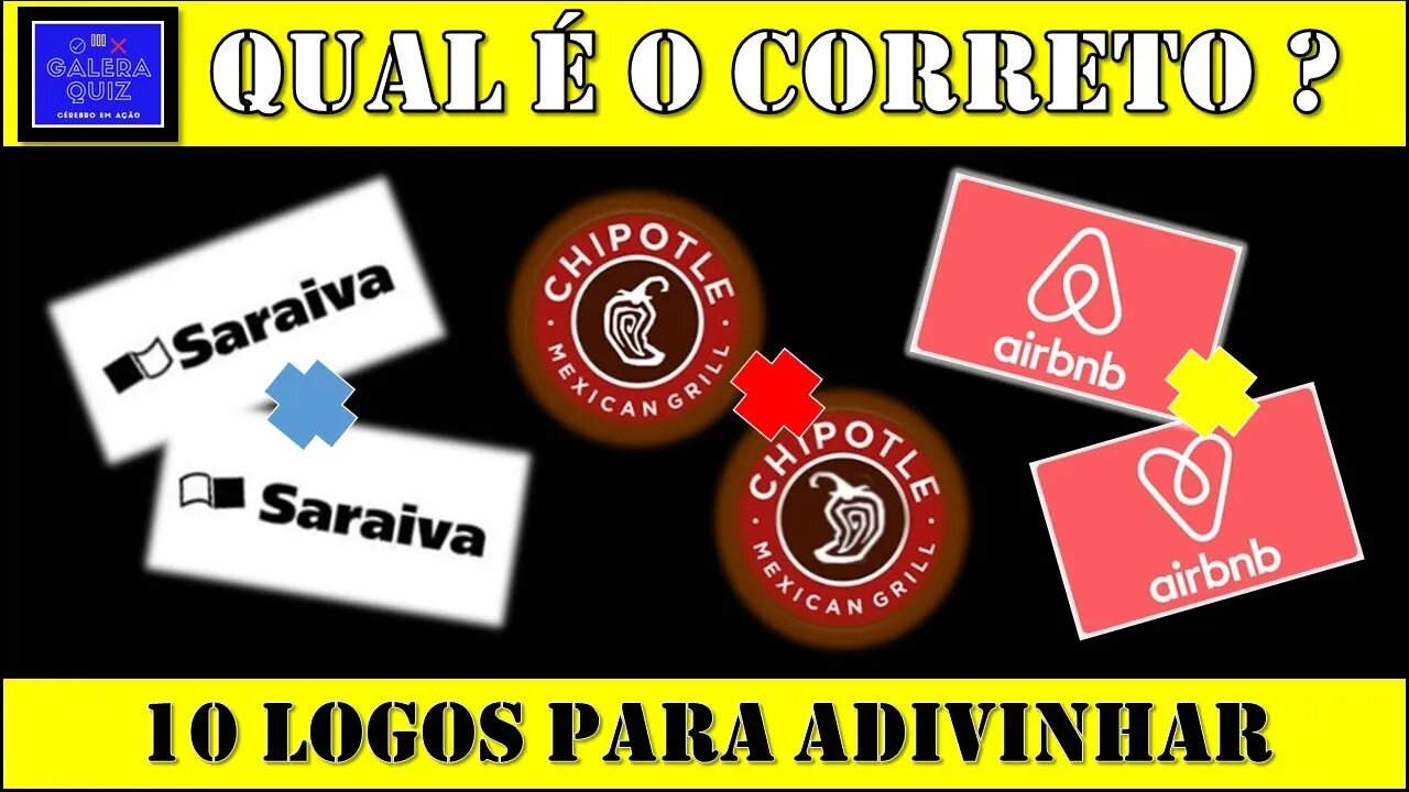 ADIVINHE A LOGO CORRETA | QUIZ