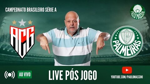 DEPOIS DO JOGO ATLÉTICO-GO 1 X 1 PALMEIRAS. COLETIVA ABEL FERREIRA AO VIVO. #PALMEIRAS.