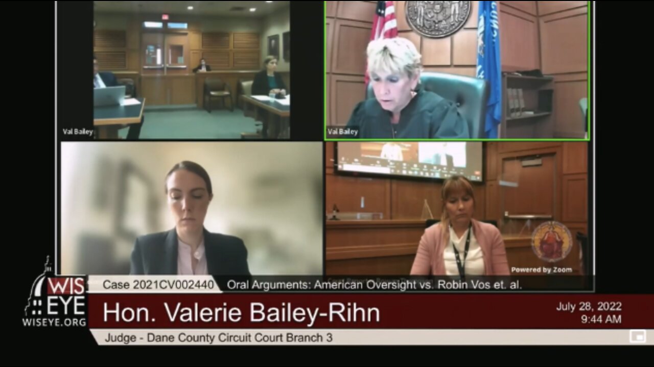 The Dishonorable Valerie L. Bailey-Rihn, Dane County, WI Circuit Court Judge