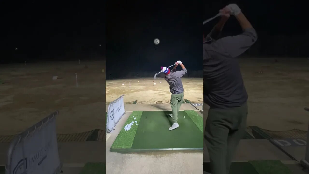 Majestic Night Range Session 🧐 | Golf Essentials #golf #golfessentials #subscribe #shorts