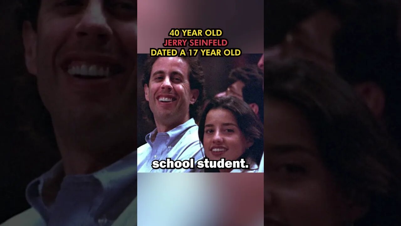 Famous Comedian Dates a Minor Child in The 90s. Jerry Seinfeld is a WEIRDO Comedy #Shorts