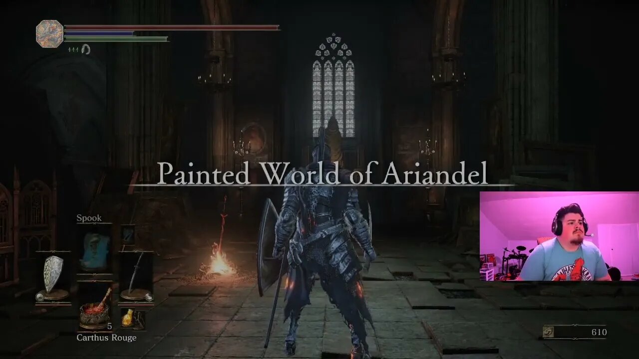 BLIND DARK SOULS 3 PLAYTHROUGH (Part 13) FIGHTING THE SCREAMING MEME GUY