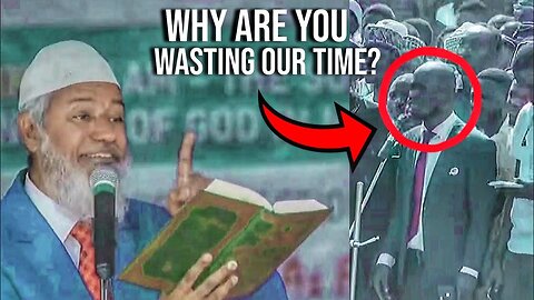 Dr. Zakir Naik got angry on Christian Missionary