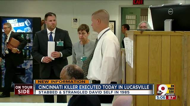 Cincinnati killer executed in Lucasville