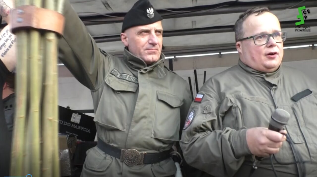 Happening w Kaliszu 11.11.2021 - Polski Akt Narodowo-Wyzwoleńczy Patriotyczno-Artystyczne Misterium