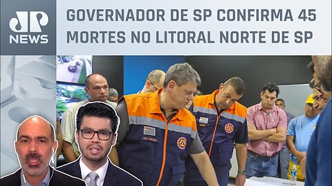 Tarcísio recomenda saída de turistas do litoral norte de SP: “Temos que aproveitar o tempo bom”