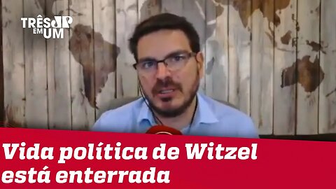 Caso Witzel sugere muito batom na cueca | Rodrigo Constantino
