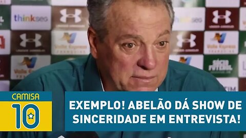 Exemplo! ABELÃO dá SHOW DE SINCERIDADE em ENTREVISTA!