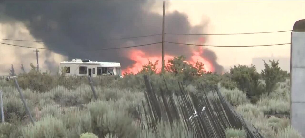 Poeville fire now 30% contained, 3,000 acres