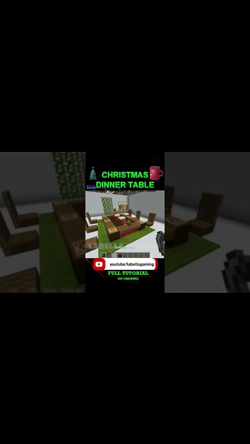 Minecraft: Christmas Dinner Table