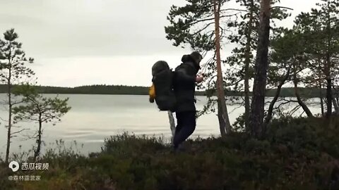 2 Camping in the wilderness at 20 degrees below zero, see how the Norwegian god gets rid of t