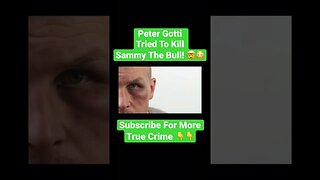 Peter Gotti Tried To Kill Sammy The Bull! 🤯😳 #petergotti #johngotti #sammythebull #michaelfranzese