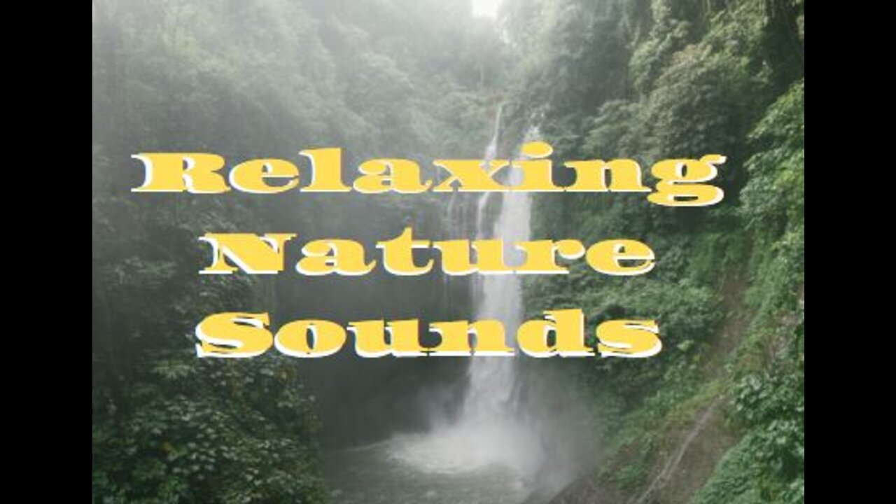 8 Minutes of mysterious relaxing music - flowing water,