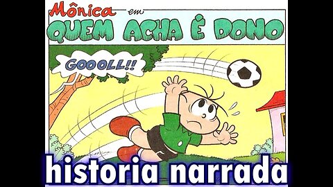 Mônica em-Quem acha é dono | Gibis do Rapha