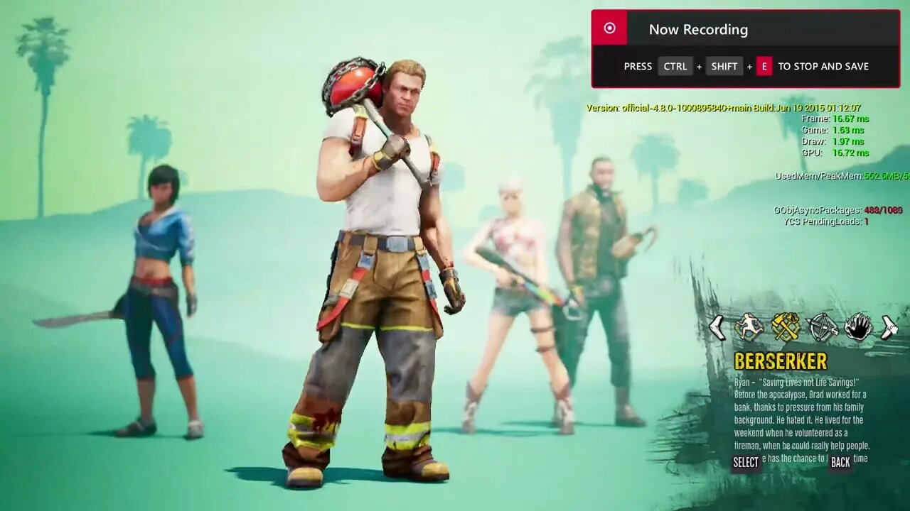 Dead Island 2 Leaked Alpha Characters