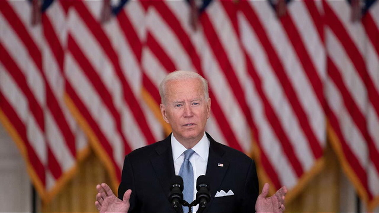 Biden Refuses to Take Reporters' Questions After Jobs Briefing