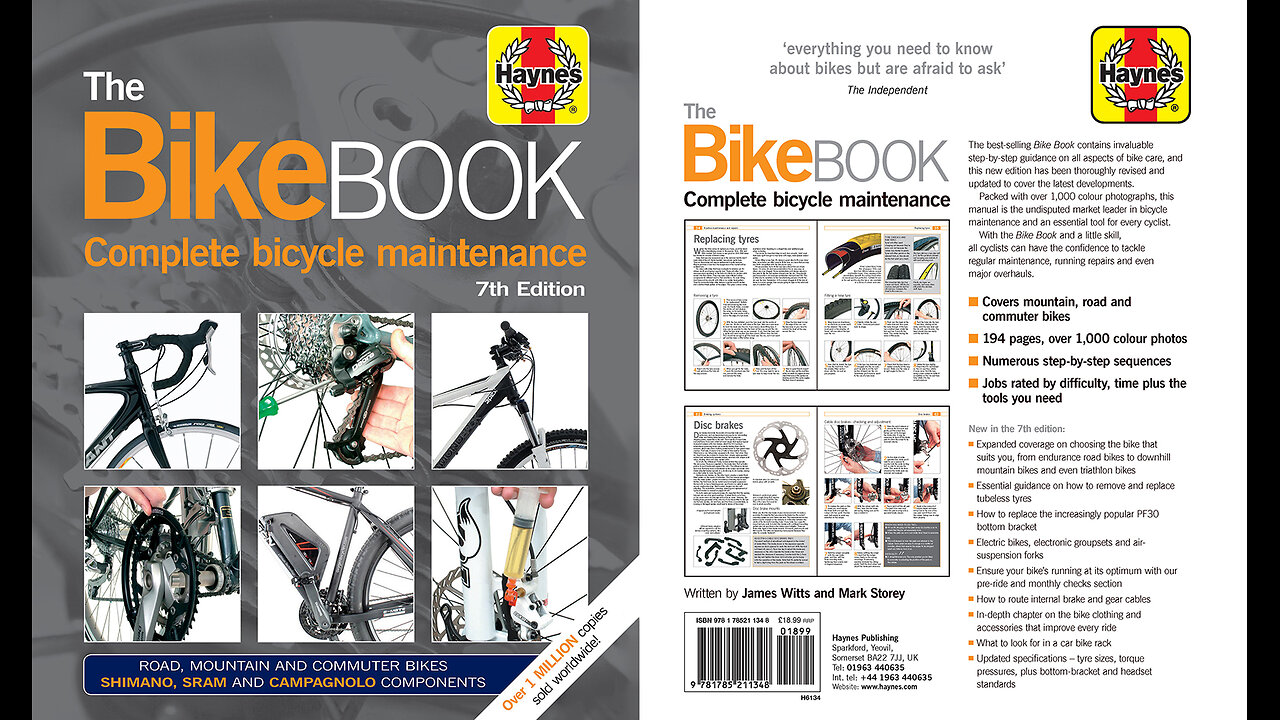 The Bike Book: Complete Bicycle Maintenance