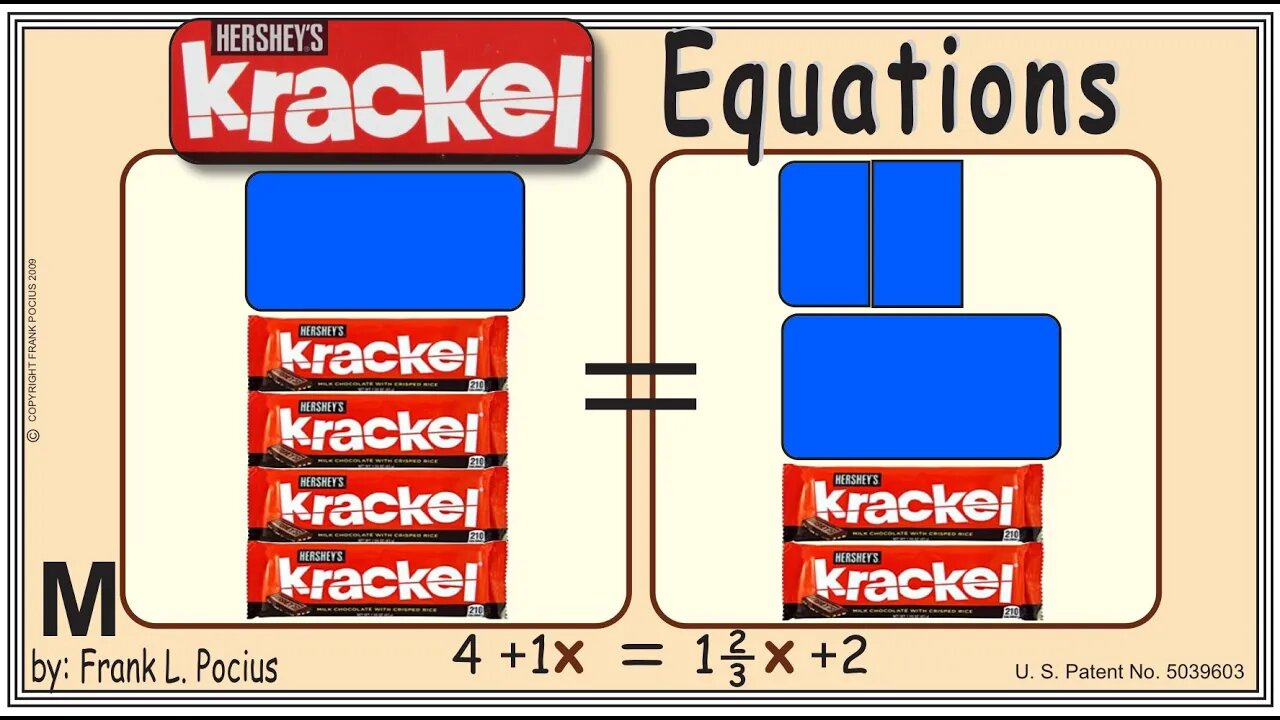 VISUAL KRACKEL 4+1x=1.67x+2 EQUATION _ SOLVING EQUATIONS _ SOLVING WORD PROBLEMS