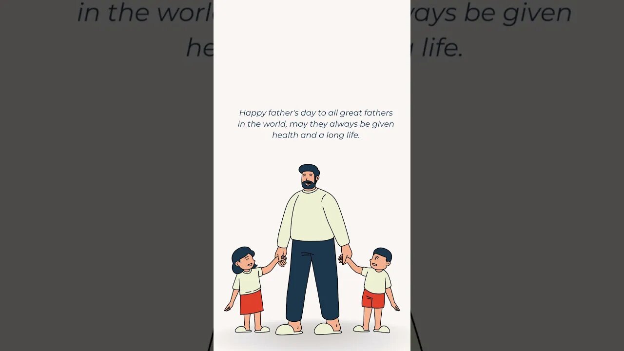 Happy Father's Day June 18 2023 | Watercolor Vector illustration brushes digital art draw sketch