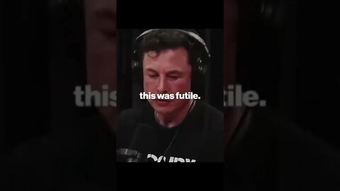 Elon Musk warns us