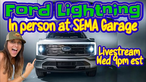 2022 Ford Lightning at SEMA Garage Q&A Livestream | Exclusive Look