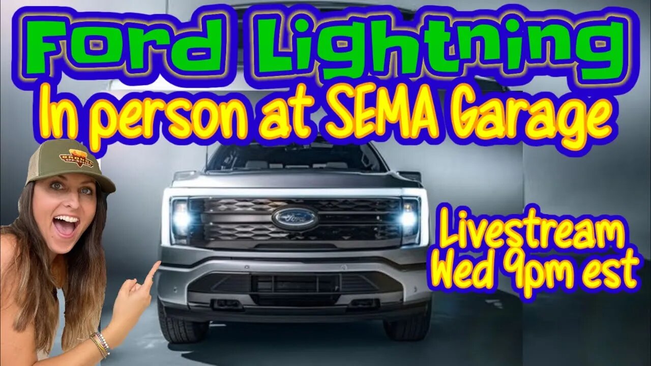 2022 Ford Lightning at SEMA Garage Q&A Livestream | Exclusive Look