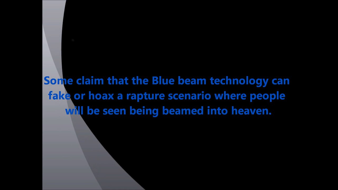 'Blue Beam Project and the Fake Rapture!!!' - amd03288 - 2012