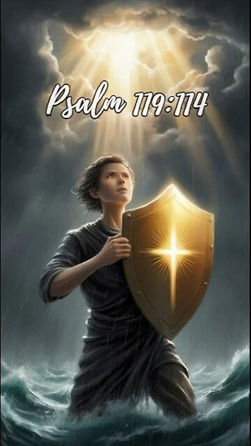 Psalm 119:114 - You are my refuge and my shield; I have put my hope in your word.
