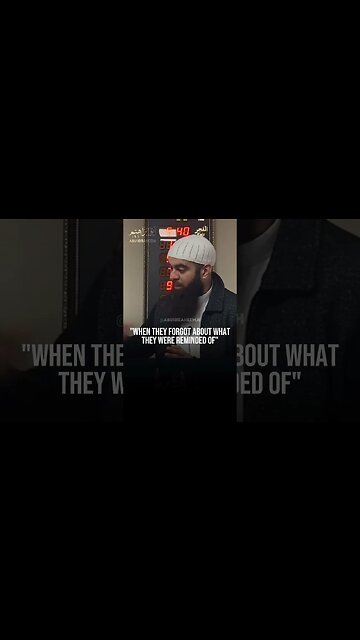 "We sin but aren't punished"