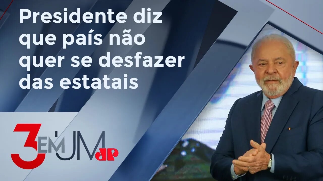 Lula critica patamar da Selic em encontro com empresários lusos