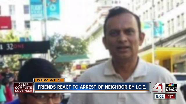 Friends react to arrest of neighbor by ICE