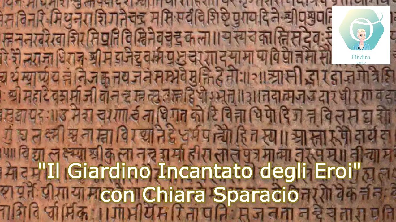 "Il Giardino Incantato degli Eroi" con Chiara Sparacio