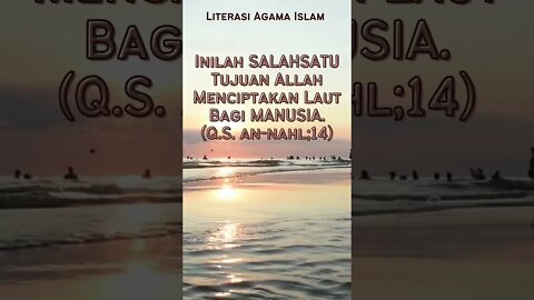 inilah SALAHSATU Tujuan Allah Menciptakan Laut Bagi MANUSIA
