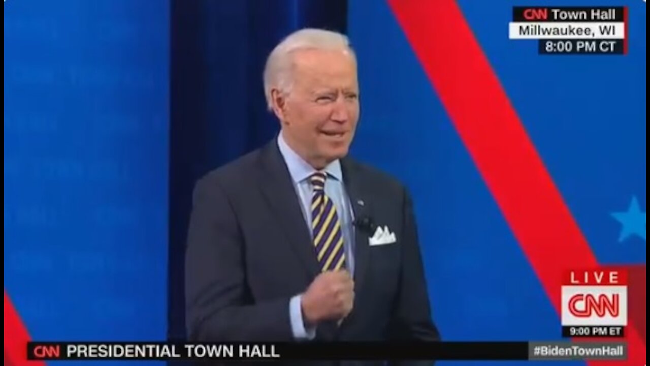 CRINGE: Creepy Joe Biden tells Anderson Cooper he "likes kids better than people"