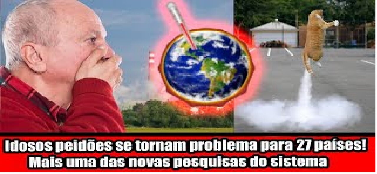 Idosos peidões se tornam problema para 27 países! Mais uma das novas pesquisas do sistema