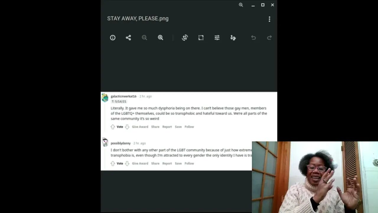 "GAY MEN GIVE ME DYSPHORIA!" FTM REDDITORS.