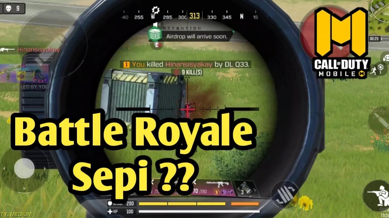 solo vs squad - cod mobile gameplay battle royale