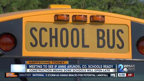 Getting ready to head back to school in Anne Arundel County