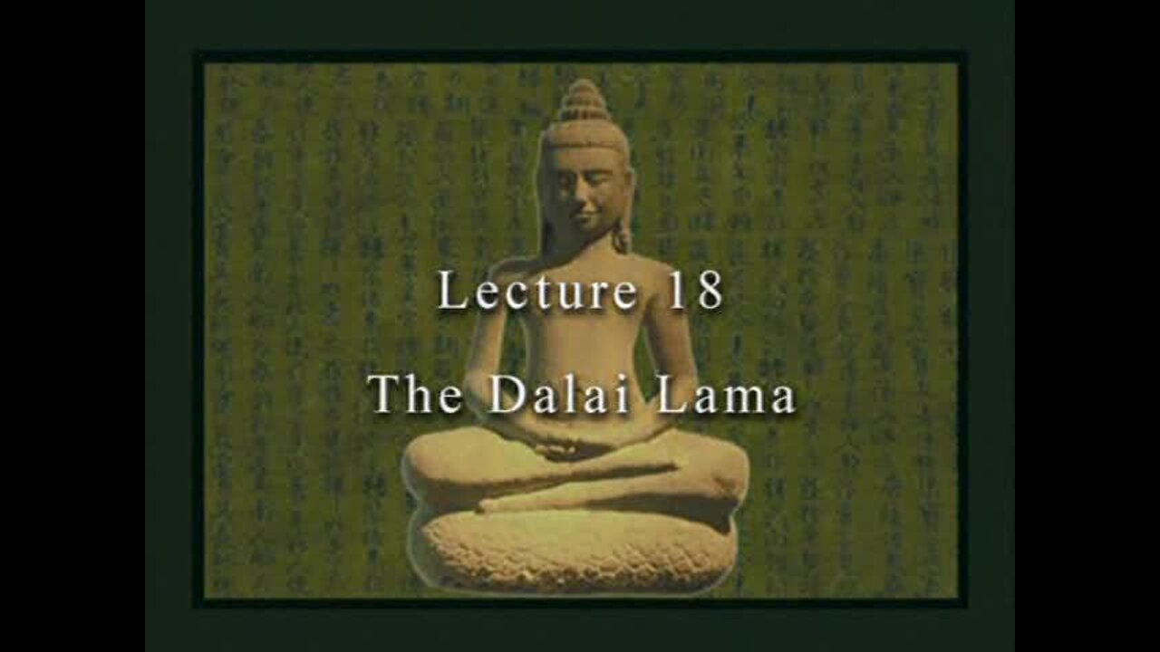 David Eckel: 18 The Dalai Lama