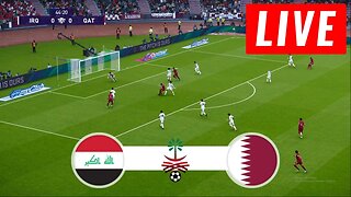 🔴Iraq vs Qatar LIVE - Gulf Cup 2023 - Match LIVE Now Today [PES 2021]