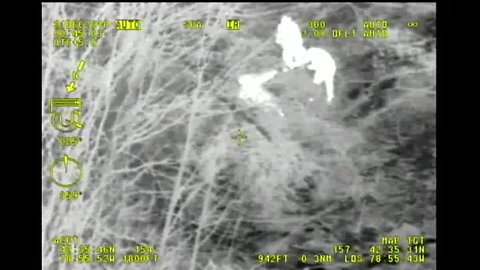 WATCH: Fleeing suspect located in wooded area with help from Air-1 and infrared images