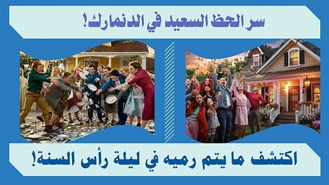 اكتشف سر الحظ السعيد في ليلة رأس السنة في الدنمارك!