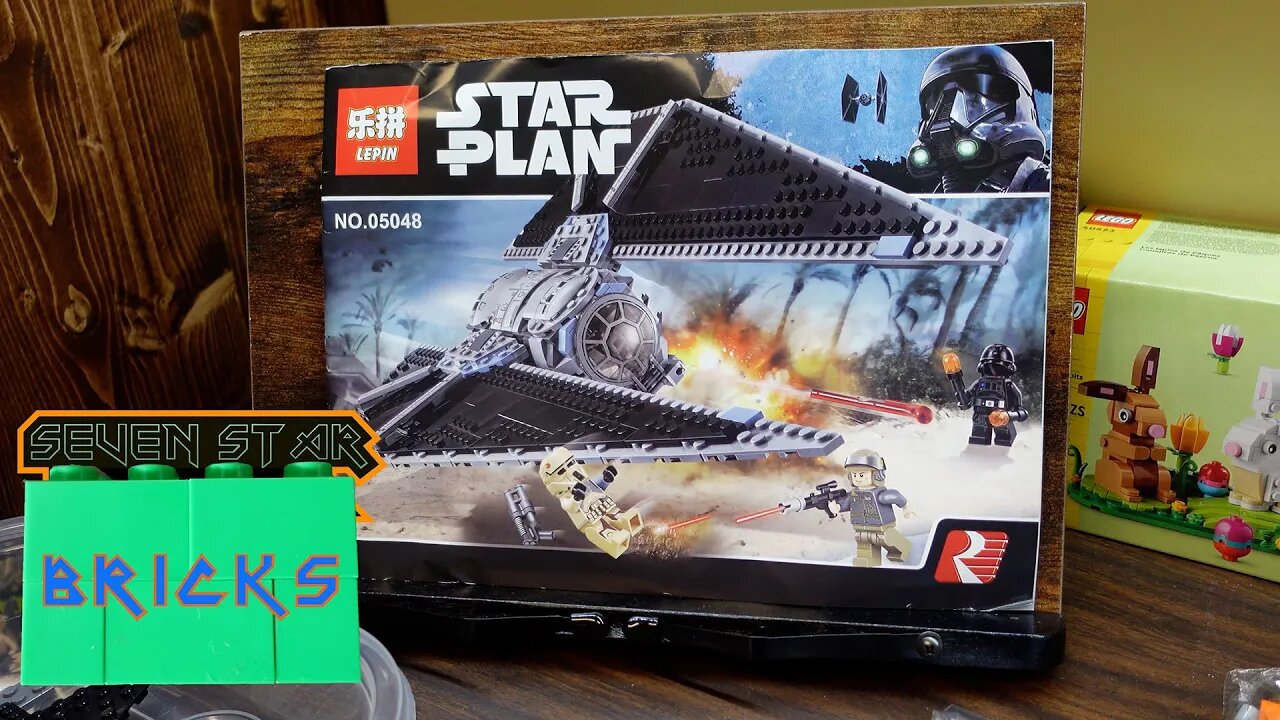 Knock Off TIE Striker timelapse build & review - Lego Star Wars set 75154 - 543 pcs