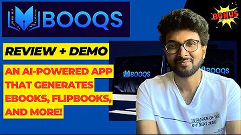 Booqs Review + Demo – An AI-powered app that generates eBooks, Flipbooks, and more!