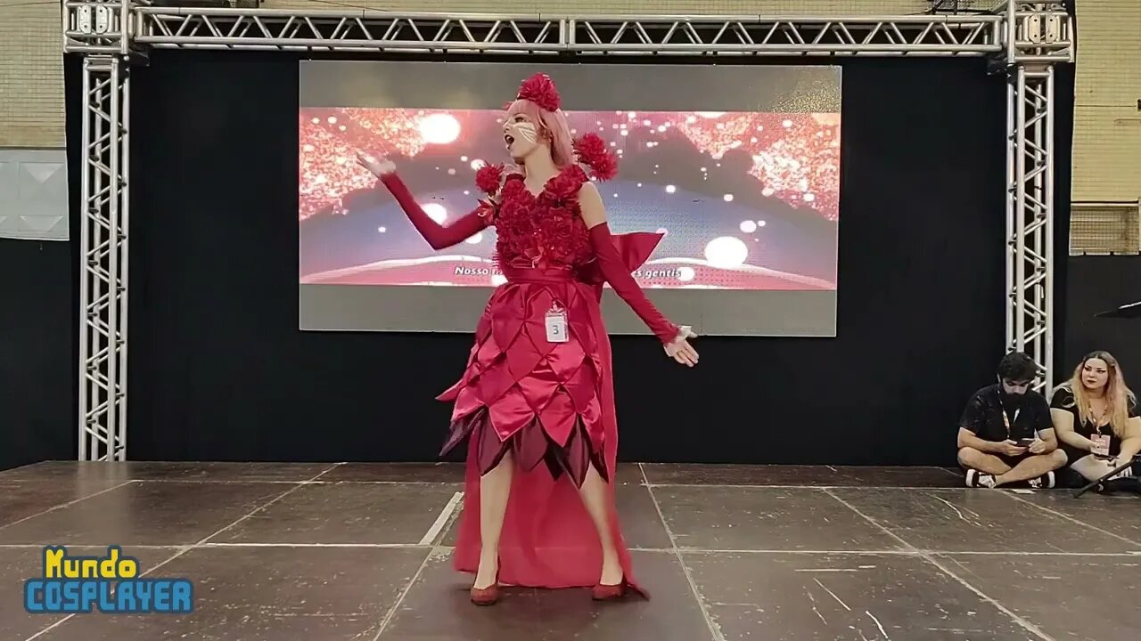 Apresentação Cosplay de Belle do filme Belle no 26º Pira Anime Fest (2022)