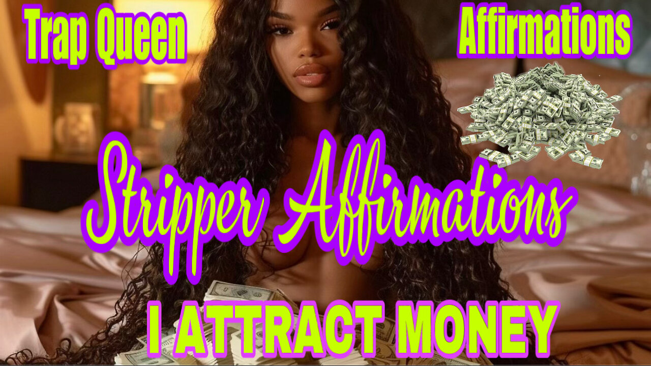 Stripper Affirmations ( I Attract Money ) Everyday I Leave The House Ima Get A Bag ( Listen Daily) !