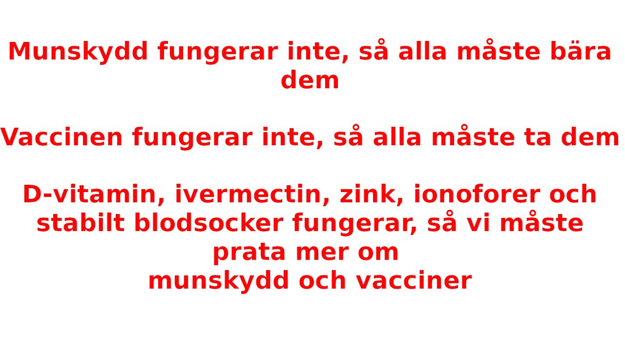 L&M-snällheter. Curry= -80% coviddöd. Annan död, media, Biden och ännu mer död Tanzaniapresident